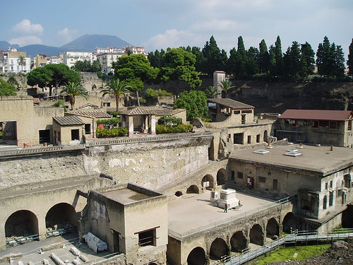 Boat docks of Herculaneum